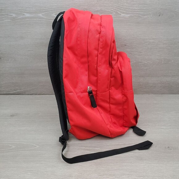 Jansport large red student backpack, bright red - Picture 2 of 13